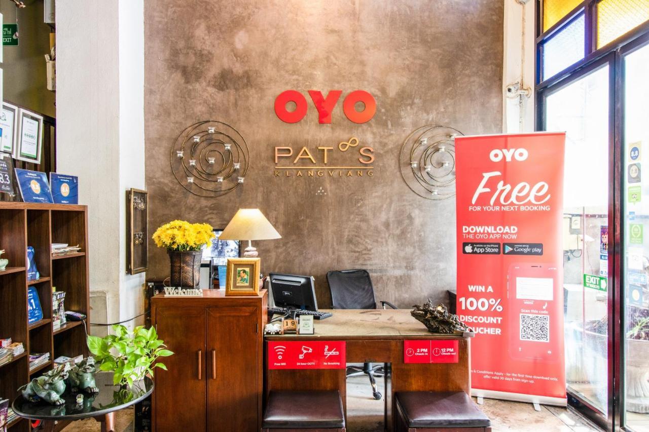 Oyo 391 Pat'S Klangviang Guesthouse チエンマイ エクステリア 写真